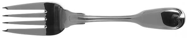 Thomas Jefferson (Stainless) Medium Solid Cold Meat Serving Fork