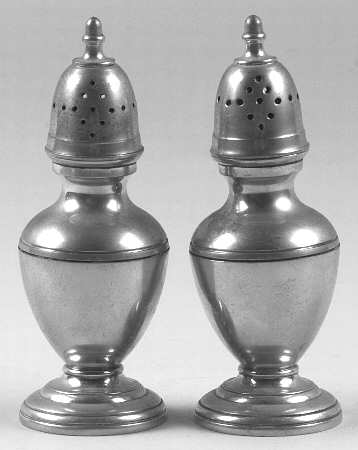 Williamsburg (Pewter, Hollowware) Salt & Pepper Set