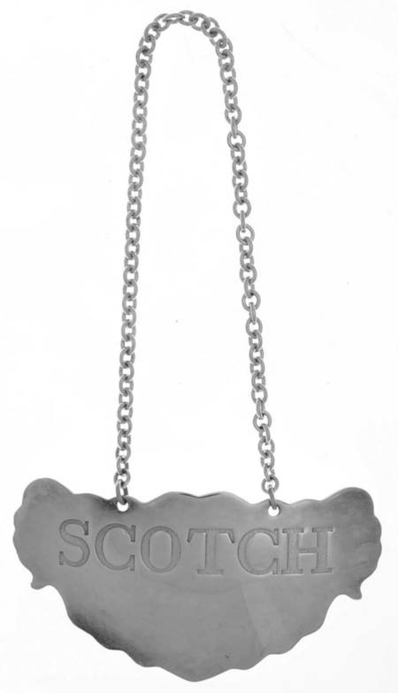 Williamsburg (Silverplate, Hollowware) Decanter Label
