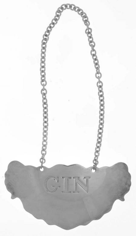 Williamsburg (Silverplate, Hollowware) Decanter Label