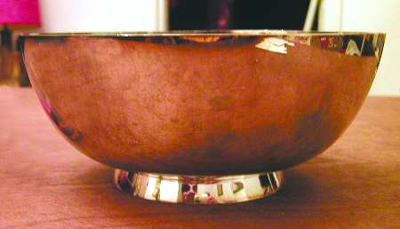 Williamsburg (Silverplate, Hollowware) Silverplate Paul Revere Bowl