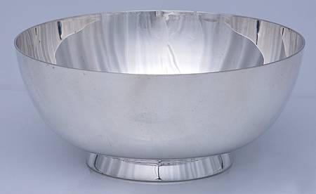 Williamsburg (Silverplate, Hollowware) Silverplate Paul Revere Bowl