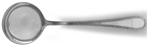 Winslow (Sterling, 1850) Round Bowl Soup Spoon (Bouillon) by Kirk Stieff