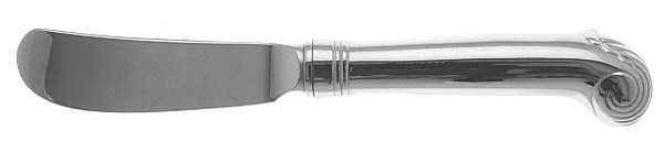 Williamsburg Royal Shell (Stainless) Cheese Spreader with Stainless Blade