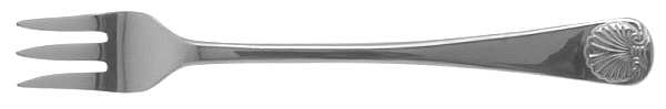 Williamsburg Royal Shell (Stainless) Cocktail/Seafood Fork