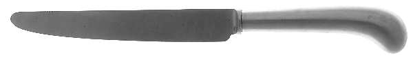 Queen Anne (Stainless, Satin Finish) New French Hollow Pistol Knife