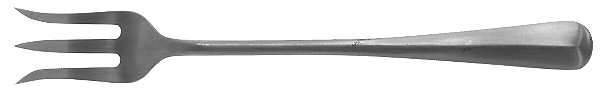 Queen Anne (Stainless, Satin Finish) Short Handle Pickle/Olive Fork