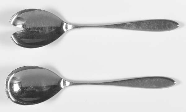 Gazelle (Stainless) (2 Pc) Solid Salad Set