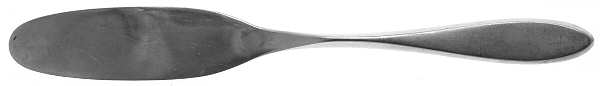 Gazelle (Stainless) Flat Handle Butter Spreader