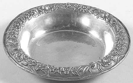 Repousse-Full Chased-Hand Chased 5" Bon Bon Bowl