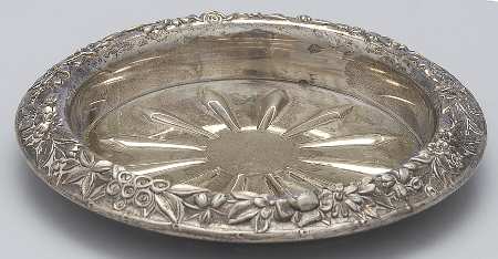 Repousse-Full Chased-Hand Chased Coaster