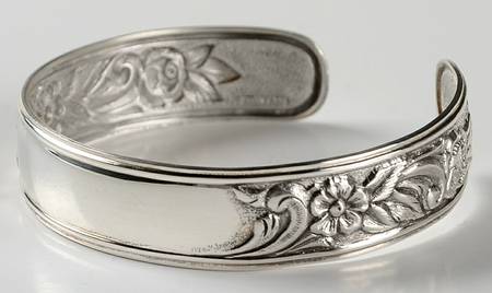 Repousse-Full Chased-Hand Chased Bracelet