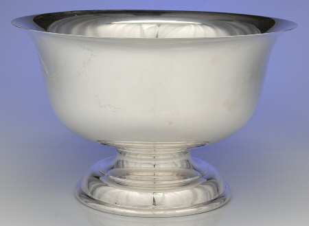Colonial (Sterling, 0650, Hollowware) Punch Bowl