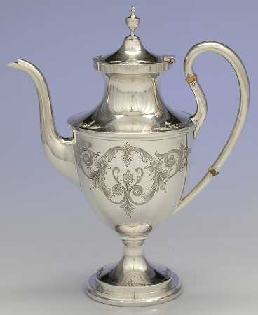 Old Maryland-Engv (Sterling, Hollowware) by Kirk Stieff