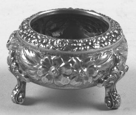 Stieff Rose (Sterling, 1892, Hollowware) Individual Open Salt