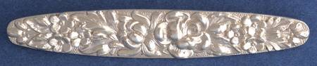 Stieff Rose (Sterling, 1892, Hollowware) Bar Pin