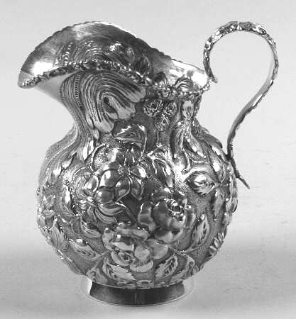 Stieff Rose (Sterling, 1892, Hollowware) Mini Creamer