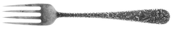 Repousse (Sterling, 1924, S.Kirk & Son, Inc.) Youth Fork