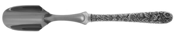 Repousse (Sterling, 1924, S.Kirk & Son, Inc.) Cheese Scoop with Stainless Scoop HC