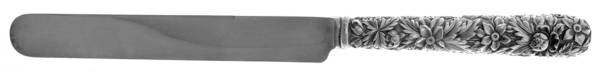 Repousse (Sterling, 1924, S.Kirk & Son, Inc.) Full Repousse Old French Hollow Knife