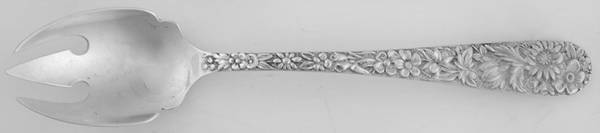 Repousse (Sterling, 1924, S.Kirk & Son, Inc.) Ice Cream Fork