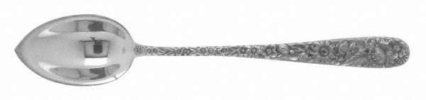 Repousse (Sterling, 1924, S.Kirk & Son, Inc.) Fruit/Orange Spoon