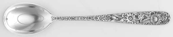 Repousse (Sterling, 1924, S.Kirk & Son, Inc.) Egg Spoon