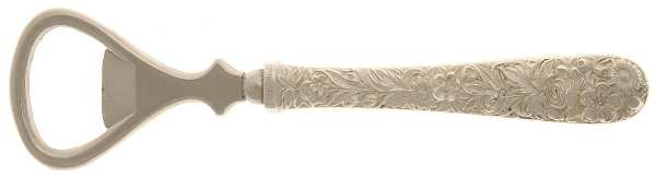 Repousse (Sterling, 1924, S.Kirk & Son, Inc.) Bottle Opener with Stainless Bowl