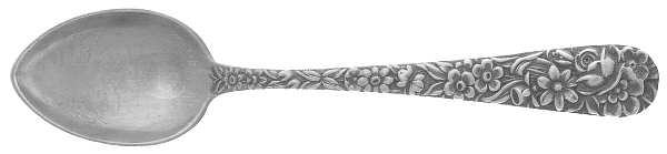 Repousse (Sterling, 1924, S.Kirk & Son, Inc.) Demitasse Spoon by Kirk Stieff