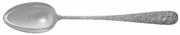Repousse (Sterling, 1924, S.Kirk & Son, Inc.) Small Solid Dressing Spoon