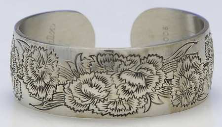 Flower of the Month (Pewter, Hollowware) by Kirk Stieff