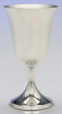 0801 (Sterling, Hollowware) Water Goblet