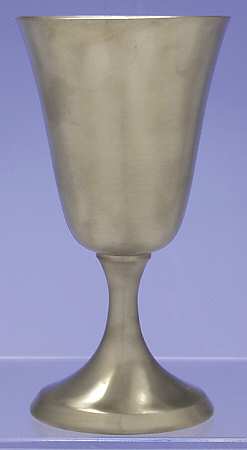 P104 (Pewter, Hollowware) Water Goblet