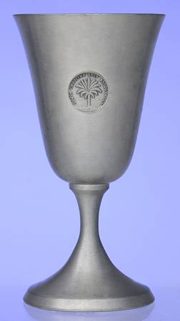 P104 (Pewter, Hollowware) Water Goblet