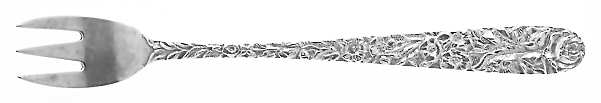 Repousse (Coin, 1830) Oyster Fork