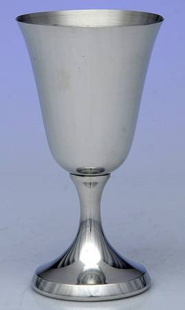 P104 (Pewter, Hollowware) Wine Goblet