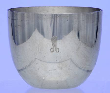 Jefferson Cup (Pewter, Hollowware) Monogrammed Jefferson Cup