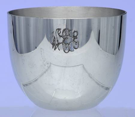 Jefferson Cup (Pewter, Hollowware) Monogrammed Jefferson Cup