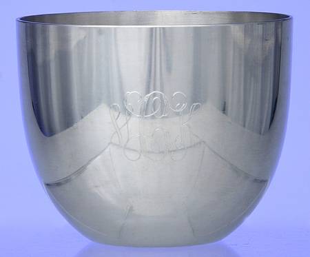Jefferson Cup (Pewter, Hollowware) Monogrammed Jefferson Cup