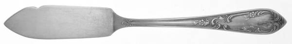KKM1 (Silverplate) Flat Handle Butter Spreader by Karl Kimmel