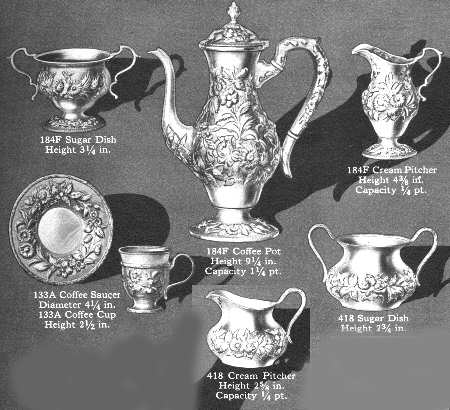 184F (Sterling, Hollowware) by Kirk Stieff
