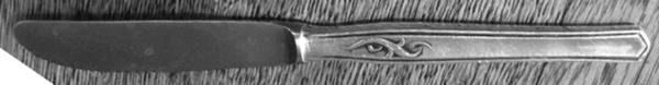 KLB2 (Silverplate) Modern Hollow Knife by Klee Blatt