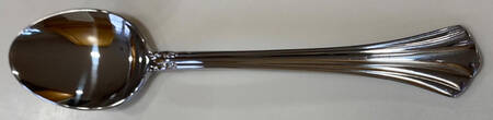 Classic Plume (Stainless) Place/Oval Soup Spoon by Leonard Silver Mfg Co