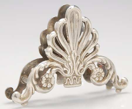 Silverplate Hollowware Knife Rest by Leonard Silver Mfg Co