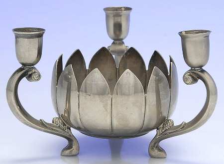Silverplate Hollowware Centerpiece No Frog by Leonard Silver Mfg Co