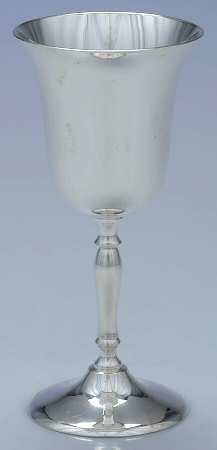 Silverplate Hollowware Silverplate Wine Goblet