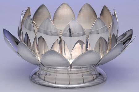 Silverplate Hollowware Silverplate Epergne by Leonard Silver Mfg Co