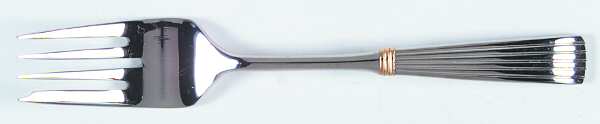Citation Gold (Stainless, Gold Accent) Individual Salad Fork