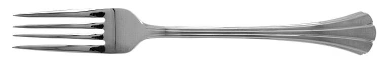 Satin Flutes (Stainless) Fork