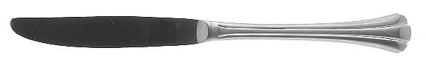 Satin Flutes (Stainless) Modern Hollow Knife